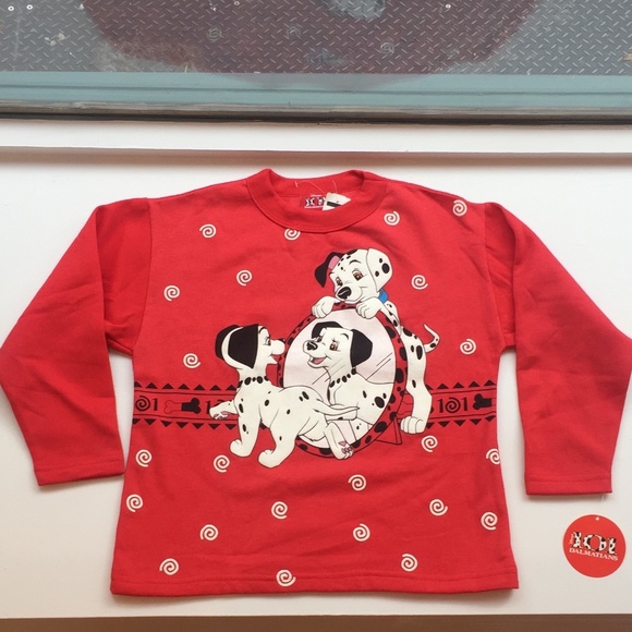 Disney Vintage 101 Dalmatians Sweatshirt - Picture 1 of 7